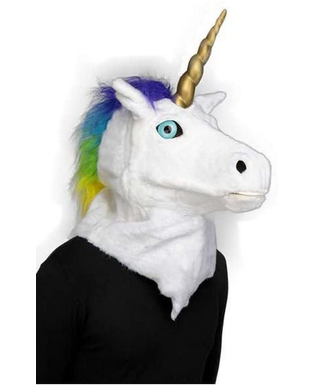  Maske My Other Me Einheitsgröße Einhorn Erwachsene Gelenkiger Kiefer, fig. 2 