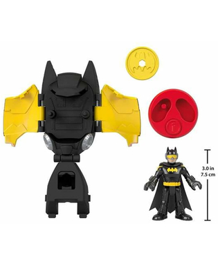  Actionfiguren DC Comics Head Shifters Super Friends Imaginext Fahrzeug Convertible, fig. 4 