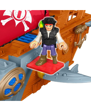  Playset Shark Bite Pirate Ship Fisher Price DHH61, fig. 3 