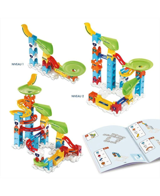  Murmel-Set Vtech Marble Rush Marble Run - Beginner Set Rundkurs Rennbahn mit Rampen + 4 Jahre 47 Stücke, fig. 2 