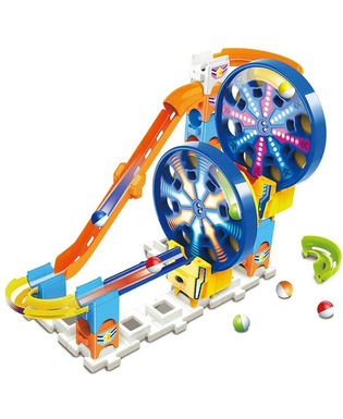  Murmel-Set Vtech Marble Rush - Expansion Kit Electronic - Fun Fair Set Rundkurs 26 Stücke Rennbahn mit Rampen + 4 Jahre, fig. 3 