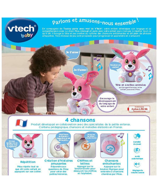  Peluche sonore Vtech Baby Doggie Talk to me (FR) Chien, fig. 2 