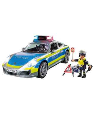  Playset Porsche 911 Carrera 4S Police Playmobil 70066 (36 pcs), fig. 3 