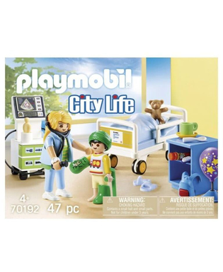  Playset City Life Children's Hospital Ward Playmobil 70192 (47 pcs), fig. 4 