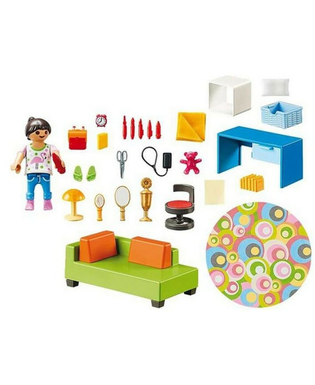  Playset Dollhouse Teenager's Room Playmobil 70209 (43 pcs), fig. 2 