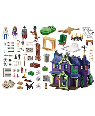  Playset Scooby-Doo! Adventure in the Mystery Mansion Playmobil 70361 (177 pcs), fig. 2 