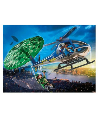  Playset  City Action Police helicopter: Parachute Chase Playmobil 70569 (19 pcs), fig. 2 