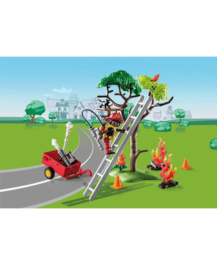  Playset Playmobil 70917 Feuerwehrmann Katze 70917 (32 pcs), fig. 2 