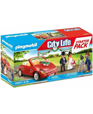  Spielset Fahrzeuge Playmobil 71077 85 Stücke Hochzeit, fig. 1 