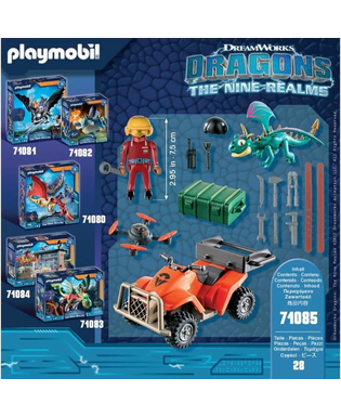  Playset Playmobil 71085 Drache, fig. 2 