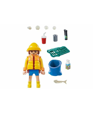  Playset Playmobil 71163 Special PLUS Ecologist 17 Stücke, fig. 2 