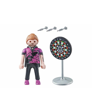  Playset Playmobil 71165 Darts Player 6 Stücke, fig. 3 