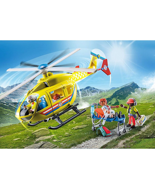  Playset Playmobil 71203 City Life Rescue Helicopter 48 Stücke, fig. 4 