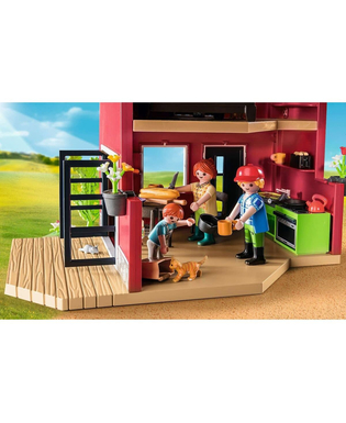  Playset Playmobil 71248 Country Furnished House with Barrow and Cow 137 Stücke, fig. 3 