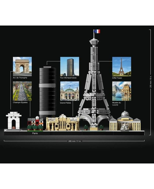  Playset Lego Architecture 21044 Paris, fig. 3 