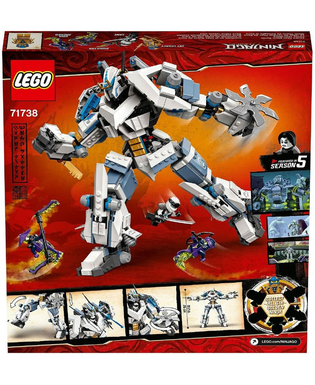  Playset Lego NINJAGO 71738 Zane's Titan Battle Robot, fig. 2 