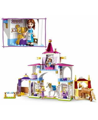  Playset Lego 43195 Belle and Rapunzel's Royal Stables, fig. 4 