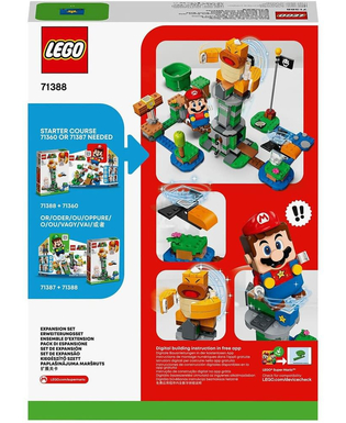  Playset Lego 71388 Super Mario Boss Frere Sumo's Infernal Tower Expansion, fig. 2 