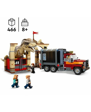  Playset Lego 76948 Jurassic World T-Rex and Atrociraptor Escape, fig. 2 