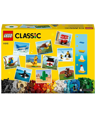  Playset Lego 11015 Classic Creative Bricks 'Around the World' (15 Stücke), fig. 2 