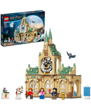  Playset Lego 76398 Harry Potter Infirmary, Castle and Clock Tower, Prisoner of Azkaban, fig. 2 