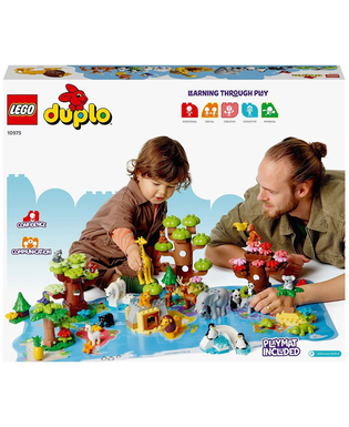  Playset Lego 10975 DUPLO Wild Animals of the World (142 Stücke), fig. 2 