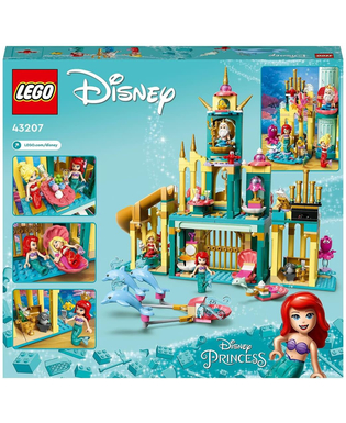  Playset Lego 43207 Disney Ariel's Undersea Palace (498 Stücke), fig. 2 