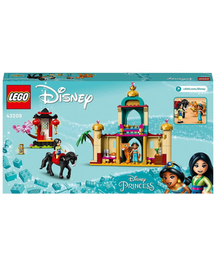  Playset Lego 43208 Adventures of Jasmine and Mulan, fig. 2 