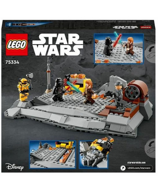  Playset Lego 75336 Star Wars Obi-Wan Kenobi vs. Darth Vaderr (408 Stücke), fig. 2 