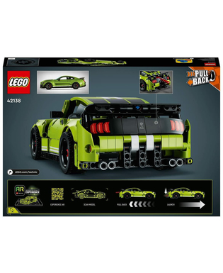  Playset Lego Technic 42138 Ford Mustang Shelby GT500, fig. 2 