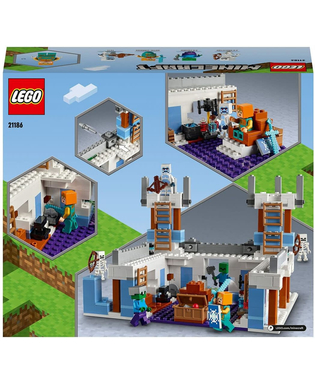  Playset Lego 21186 Minecraft Ice Castle (499 Stücke), fig. 2 