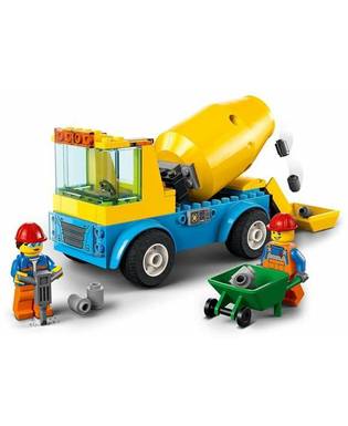  Playset Lego City Cement Mixer Truck 60325 (85 pcs), fig. 2 