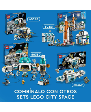  Playset Lego 60350 City The Lunar Research Base (786 Stücke), fig. 3 