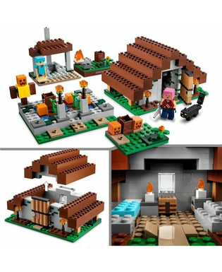  Playset Lego Minecraft 21190 The Abandoned Village (422 Stücke), fig. 2 