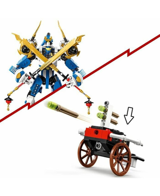  Playset Lego Ninjago 71785 Jay's Titan Mech 794 Stücke, fig. 2 