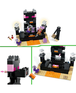  Playset Lego Minecraft 252 Stücke, fig. 3 