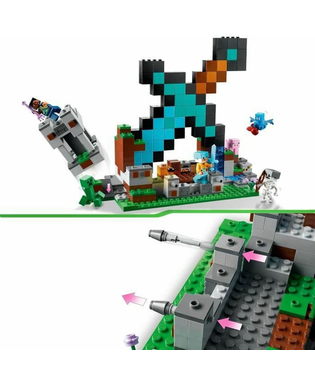  Playset Lego Minecraft 21244 Tower 427 Stücke, fig. 3 