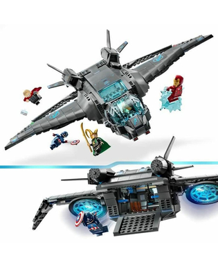  Playset Lego Marvel 76248 The Avengers Quinjet 795 Stücke, fig. 2 