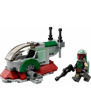  Playset Lego Star-Wars 75344 Bobba Fett's Starship 85 Stücke, fig. 3 