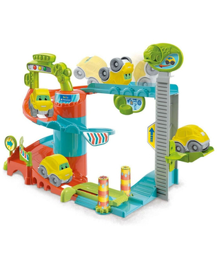  Parkhaus mit Fahrzeugen Fun Garage Baby Track Clementoni FUN GARAGE - BABY TRACK, fig. 1 