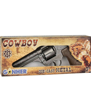  Knallkörper-Pistole Gonher Silberfarben Cowboy, fig. 2 