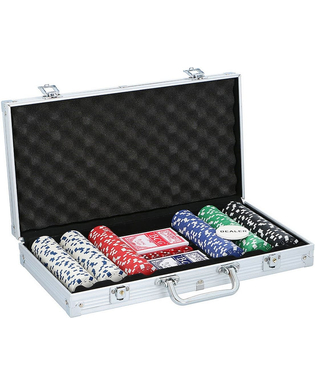  Poker-Set Aktentasche Aluminium 300 Stücke, fig. 1 