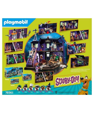  Playset Scooby-Doo! Adventure in the Mystery Mansion Playmobil 70361 (177 pcs), fig. 3 