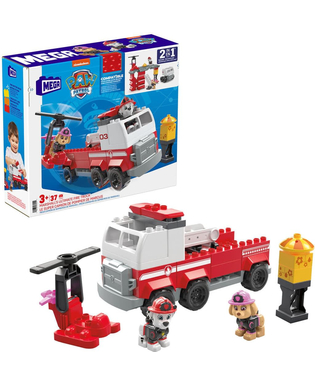  Playset Megablocks Paw Patrol Feuerwehrauto + 3 jahre 37 Stücke, fig. 5 