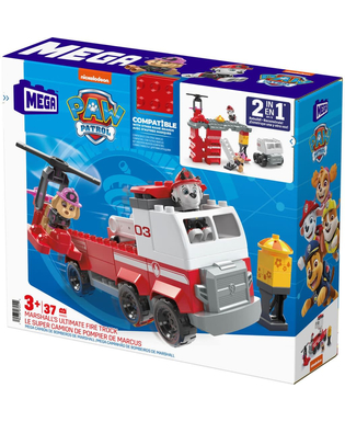  Playset Megablocks Paw Patrol Feuerwehrauto + 3 jahre 37 Stücke, fig. 4 