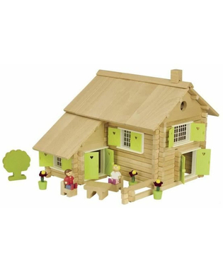  Playset Jeujura  Log house 240 Stücke (240 Stücke), fig. 4 