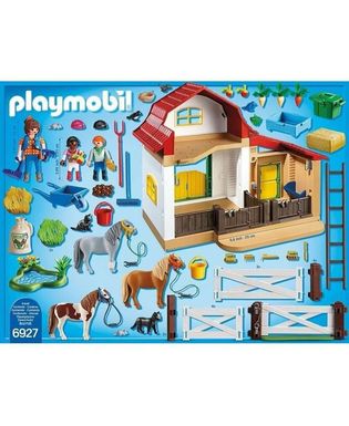  Playset Playmobil 6927 Pony Bauernhof, fig. 5 