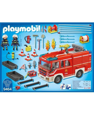  Feuerwehrauto Playmobil 9464, fig. 4 