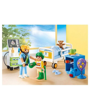  Playset City Life Children's Hospital Ward Playmobil 70192 (47 pcs), fig. 5 