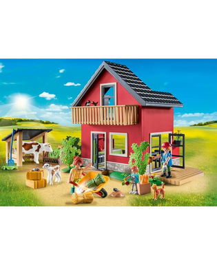  Playset Playmobil 71248 Country Furnished House with Barrow and Cow 137 Stücke, fig. 5 